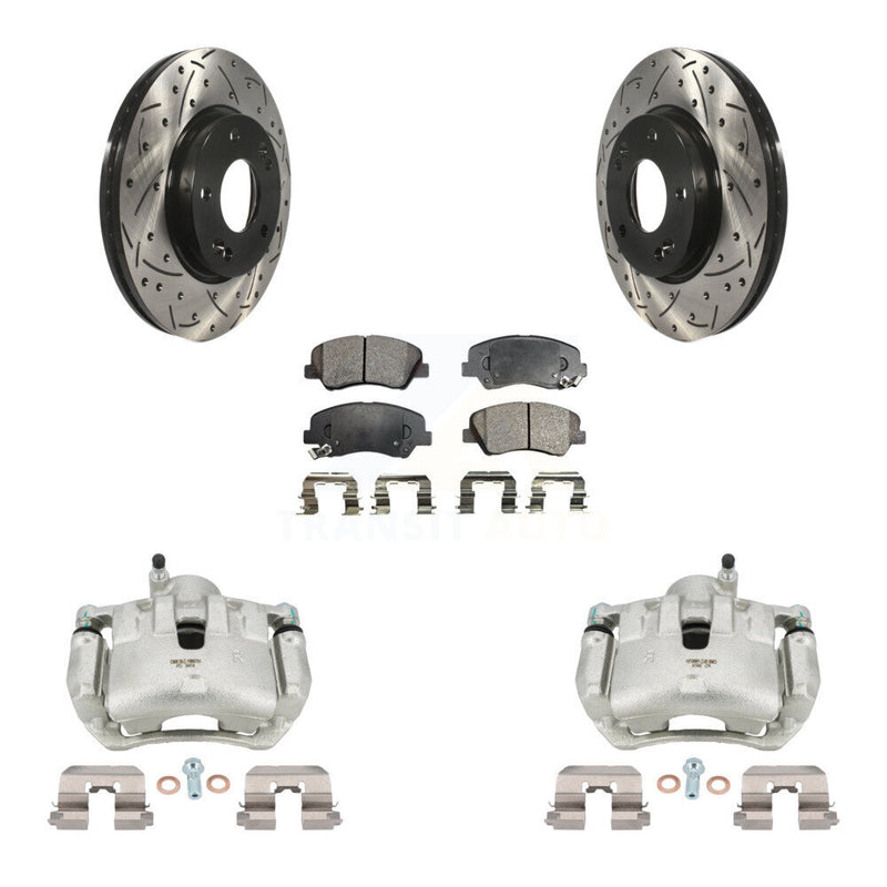 Transit Auto KCD-100041T Disc Brake Kit for 2012 Hyundai Veloster - Front product image