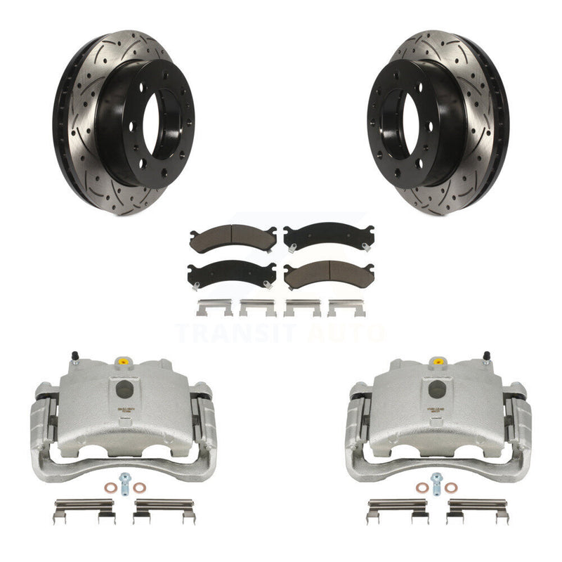 Transit Auto KCD-100042C Disc Brake Kit for 1999-2020 Chevrolet Express 2500, Chevrolet Silverado 1500 HD Classic, Chevrolet Silverado 2500 HD Classic & more - Front product image
