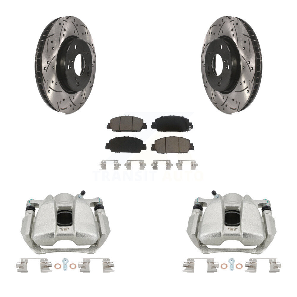 Transit Auto KCD-100043C Disc Brake Kit for 2013-2022 Honda Accord - Front product image
