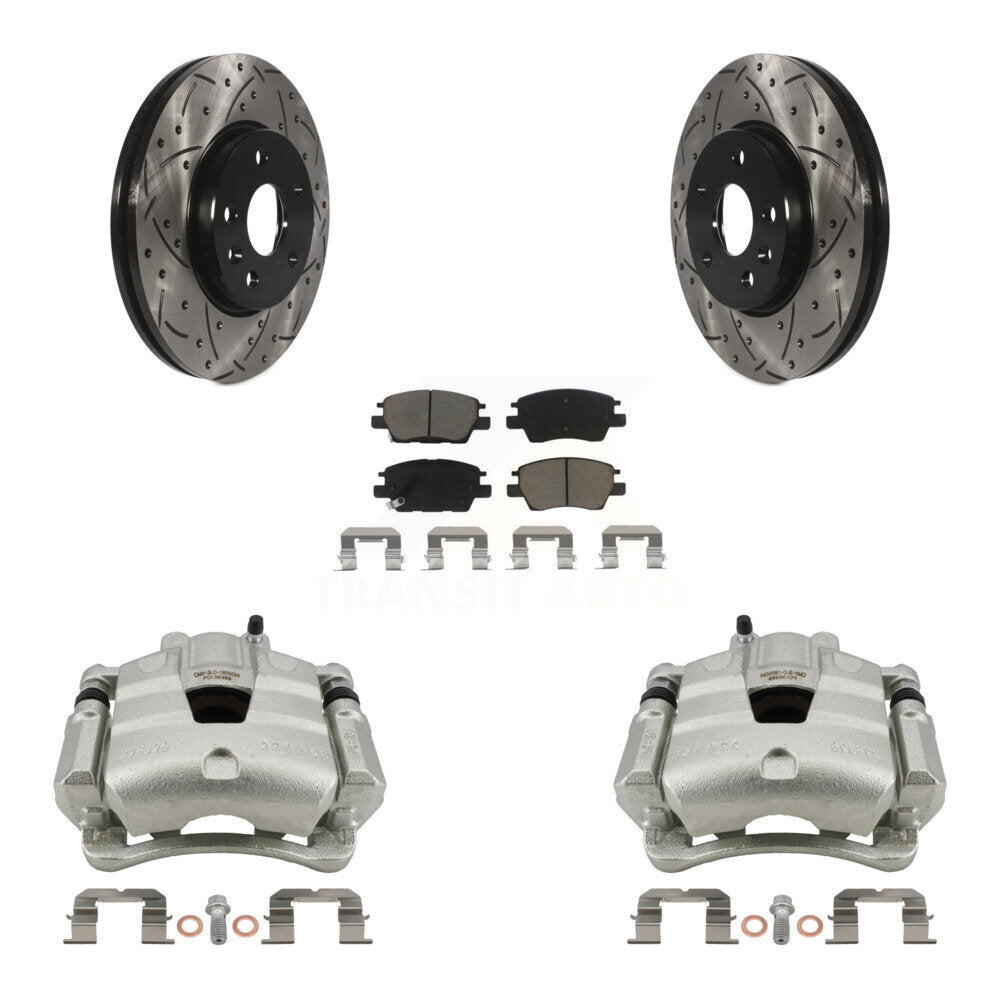 Transit Auto KCD-100044C Disc Brake Kit for 2016-2020 Chevrolet Bolt EV, Chevrolet Cruze, Chevrolet Volt - Front product image