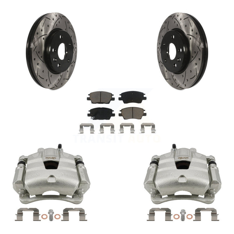 Transit Auto KCD-100044C Disc Brake Kit for 2016-2020 Chevrolet Bolt EV, Chevrolet Cruze, Chevrolet Volt - Front product image