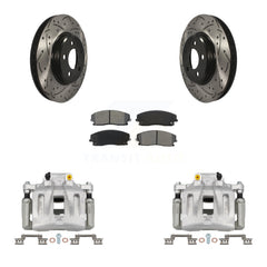 Transit Auto KCD-100044S Disc Brake Kit for 2005-2011 Chrysler 300, Dodge Challenger, Dodge Charger & more - Front product image