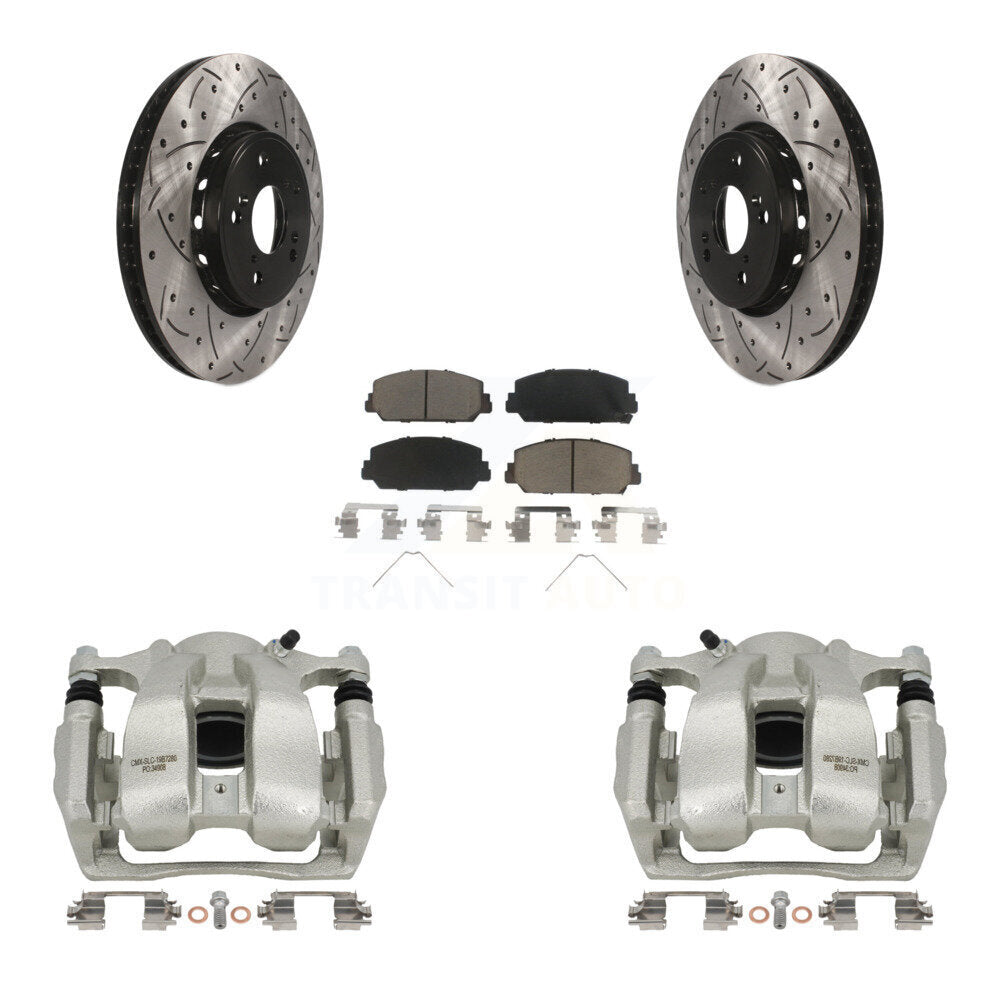 Transit Auto KCD-100045C Disc Brake Kit for 2016-2018 Acura RDX - Front product image