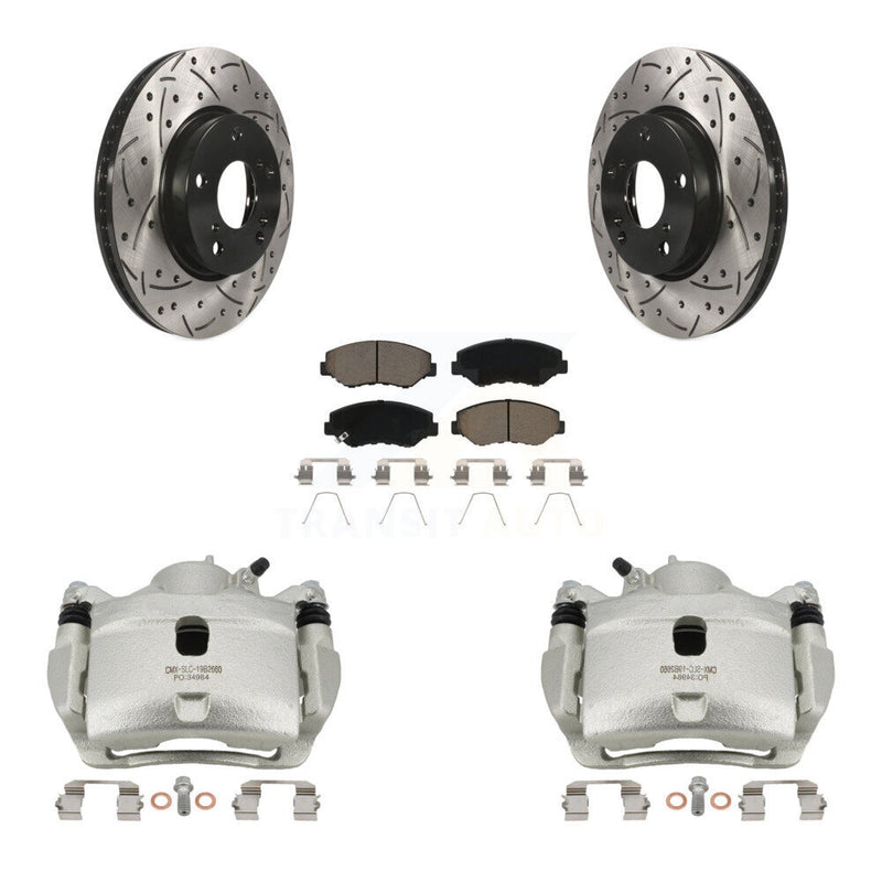 Transit Auto KCD-100048C Disc Brake Kit for 2016-2021 Honda Civic - Front product image