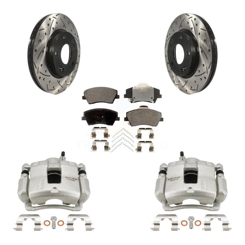 Transit Auto KCD-100048P Disc Brake Kit for 2017-2020 Hyundai Elantra - Front product image
