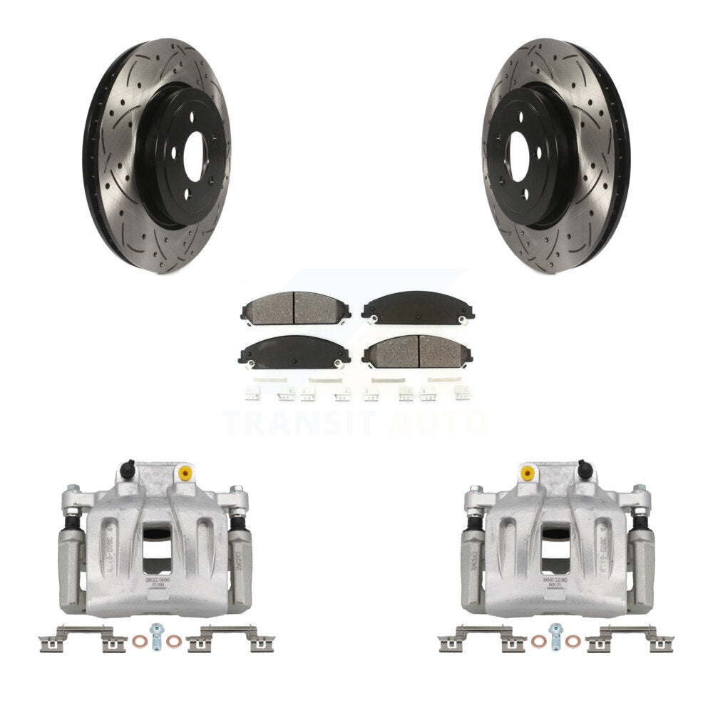 Transit Auto KCD-100048S Disc Brake Kit for 2005-2011 Dodge Charger, Chrysler 300, Dodge Magnum - Front product image