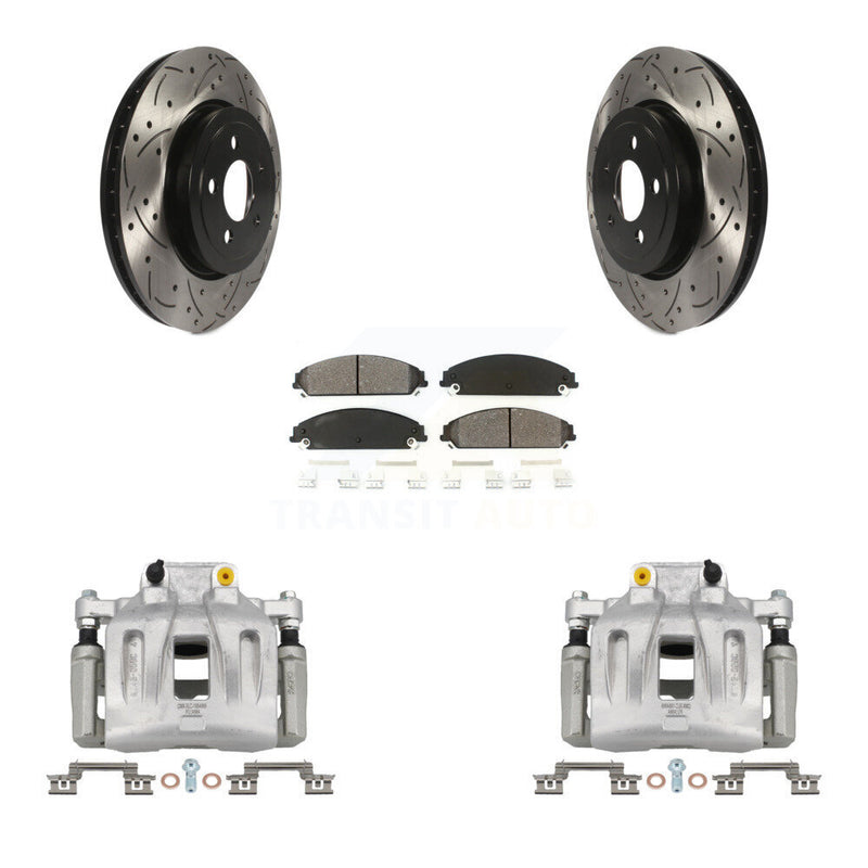 Transit Auto KCD-100048S Disc Brake Kit for 2005-2011 Dodge Charger, Chrysler 300, Dodge Magnum - Front product image