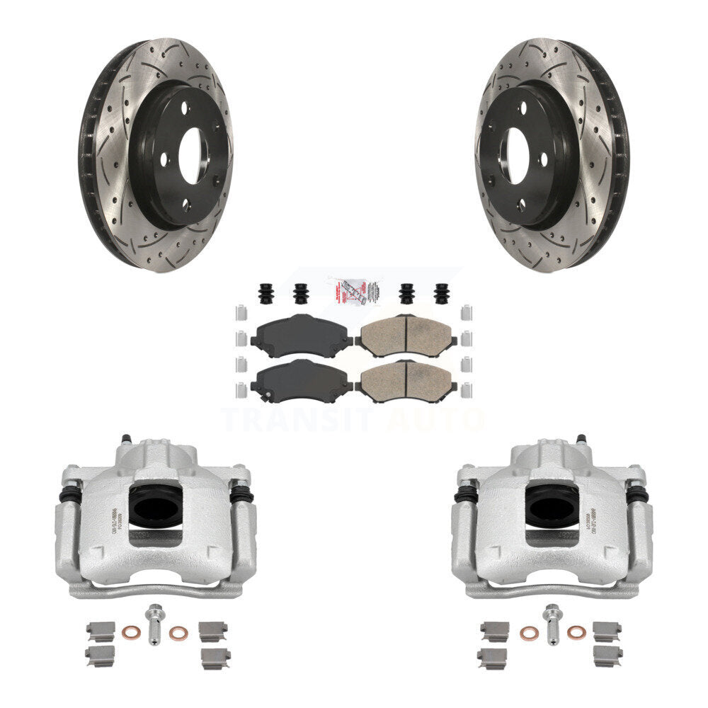 Transit Auto KCD-100050N Disc Brake Kit for 2007-2016 Jeep Wrangler - Front product image