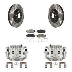 Transit Auto KCD-100050S Disc Brake Kit for 2006-2020 INFINITI Q40, INFINITI Q70L, INFINITI QX70 & more - Front product image