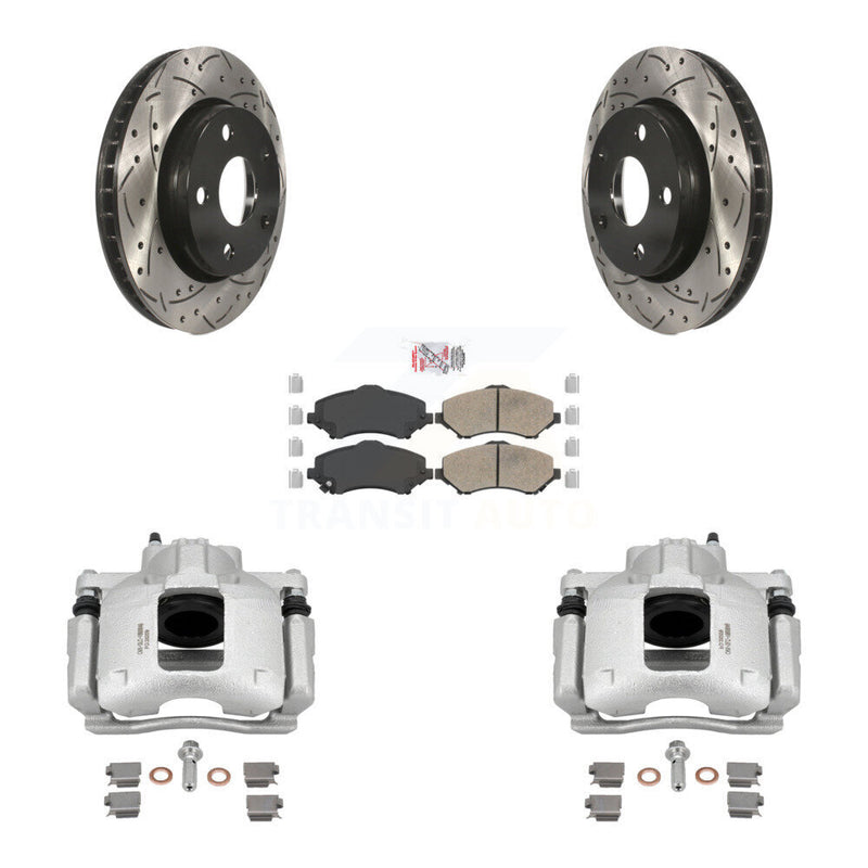 Transit Auto KCD-100051N Disc Brake Kit for 2007-2016 Jeep Wrangler - Front product image