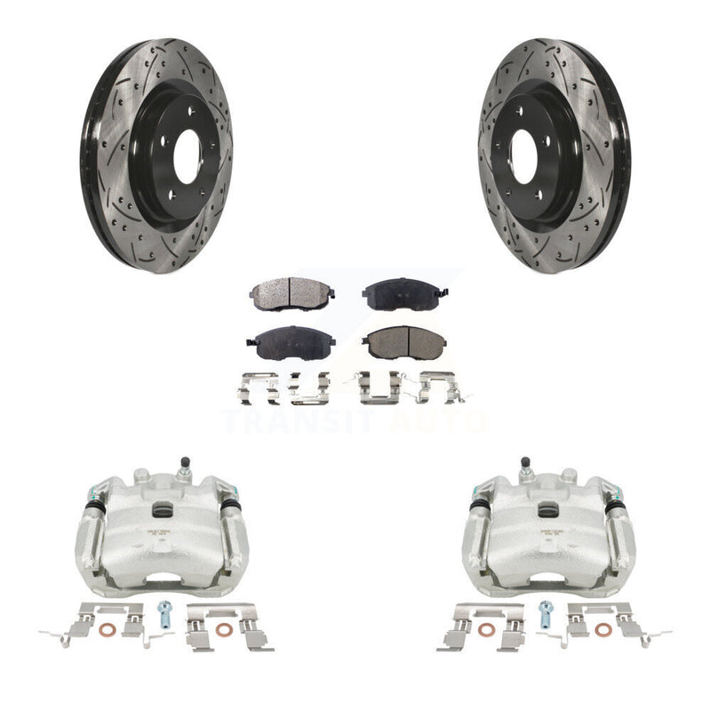 Transit Auto KCD-100051T Disc Brake Kit for 2011-2019 Nissan Juke, Nissan Sentra - Front product image