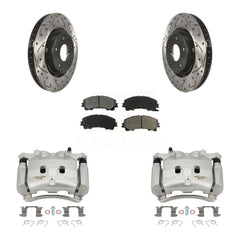 Transit Auto KCD-100053S Disc Brake Kit for 2014-2024 INFINITI Q60, INFINITI QX50, INFINITI Q50 - Front product image