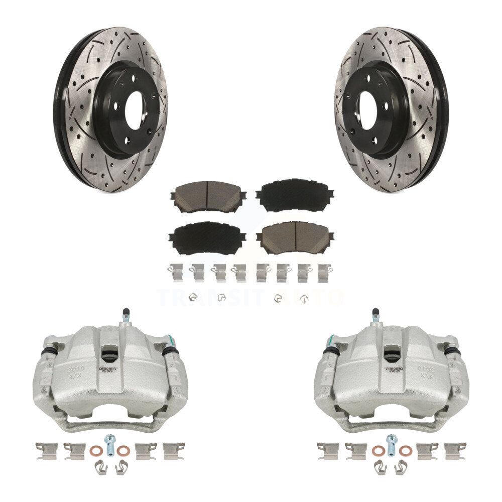 Transit Auto KCD-100054C Disc Brake Kit for 2014-2018 Mazda 6 - Front product image
