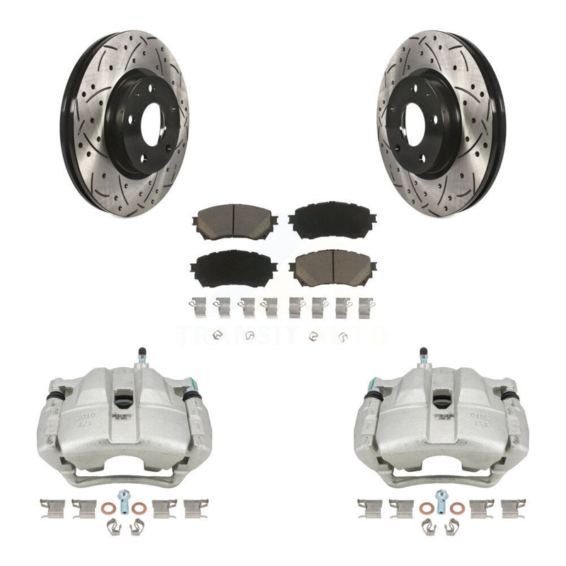 Transit Auto KCD-100054C Disc Brake Kit for 2014-2018 Mazda 6 - Front product image