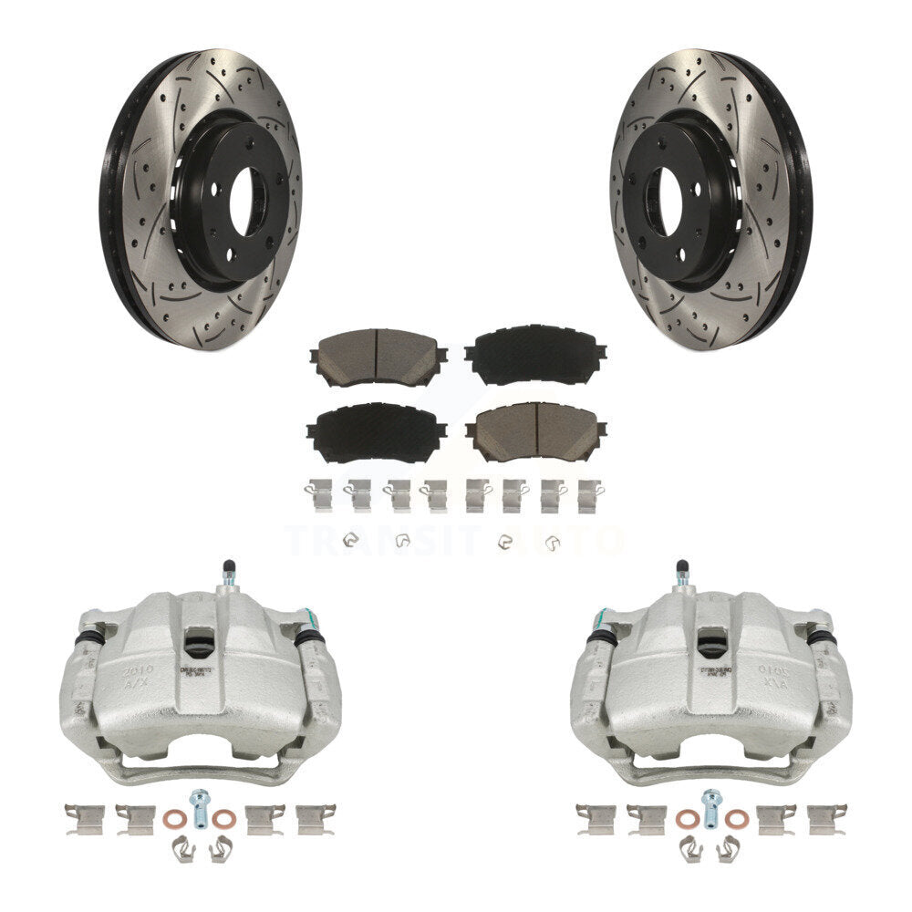 Transit Auto KCD-100055C Disc Brake Kit for 2019-2021 Mazda 6 - Front product image