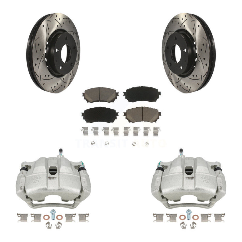 Transit Auto KCD-100055C Disc Brake Kit for 2019-2021 Mazda 6 - Front product image