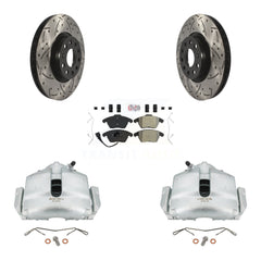 Transit Auto KCD-100055N Disc Brake Kit for 2005-2018 Volkswagen Beetle, Volkswagen Jetta, Volkswagen GTI & more - Front product image