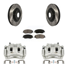 Transit Auto KCD-100056C Disc Brake Kit for 2017-2019 Hyundai Santa Fe, Hyundai Santa Fe XL - Front product image