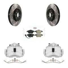 Transit Auto KCD-100056N Disc Brake Kit for 2006-2019 Volkswagen Beetle, Volkswagen Jetta, Volkswagen Golf & more - Front product image