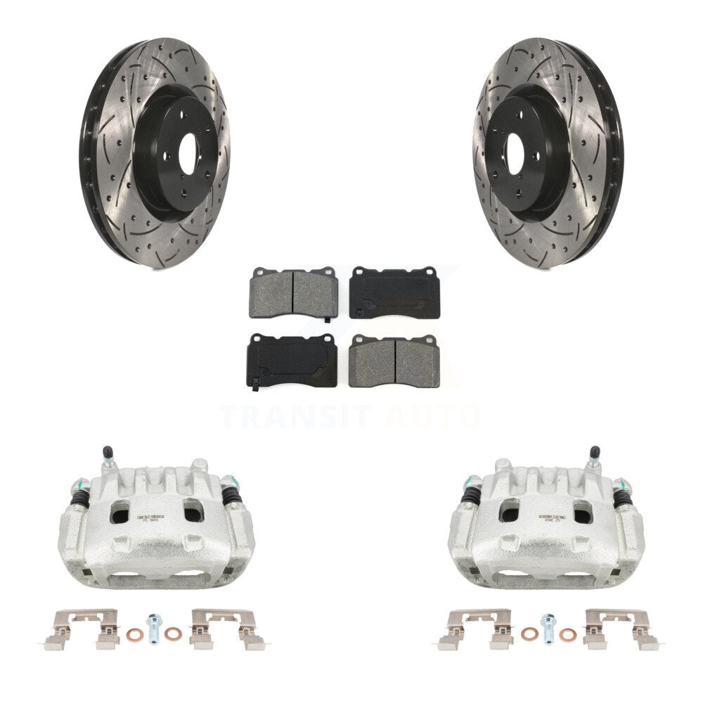 Transit Auto KCD-100056S Disc Brake Kit for 2012-2014 Subaru WRX, Subaru Impreza - Front product image