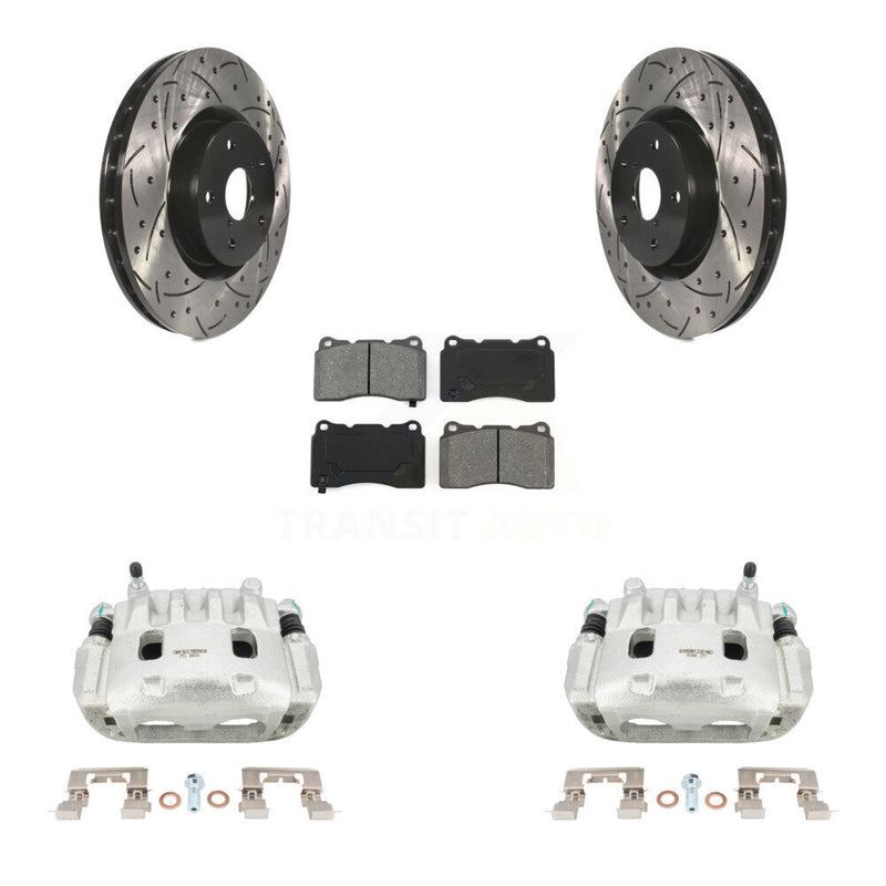Transit Auto KCD-100056S Disc Brake Kit for 2012-2014 Subaru WRX, Subaru Impreza - Front product image