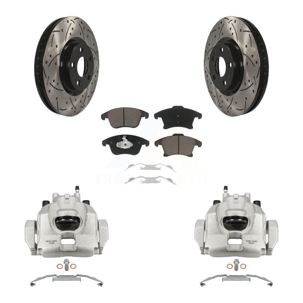 Transit Auto KCD-100057C Disc Brake Kit for 2019-2020 Ford Police Responder Hybrid - Front product image