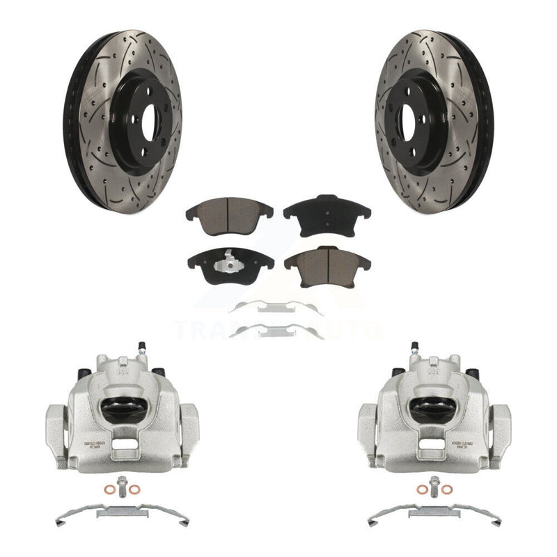 Transit Auto KCD-100057C Disc Brake Kit for 2019-2020 Ford Police Responder Hybrid - Front product image