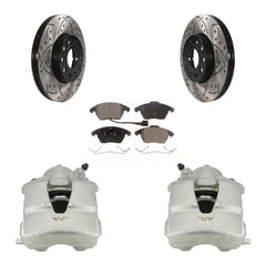 Transit Auto KCD-100057P Disc Brake Kit for 2005-2015 Volkswagen Jetta - Front product image