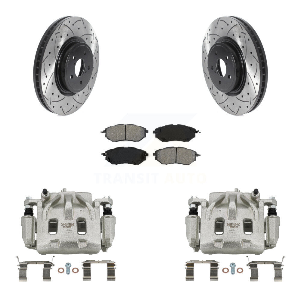 Transit Auto KCD-100057S Disc Brake Kit for 2005-2018 Subaru Forester, Subaru Legacy, Subaru Outback - Front product image