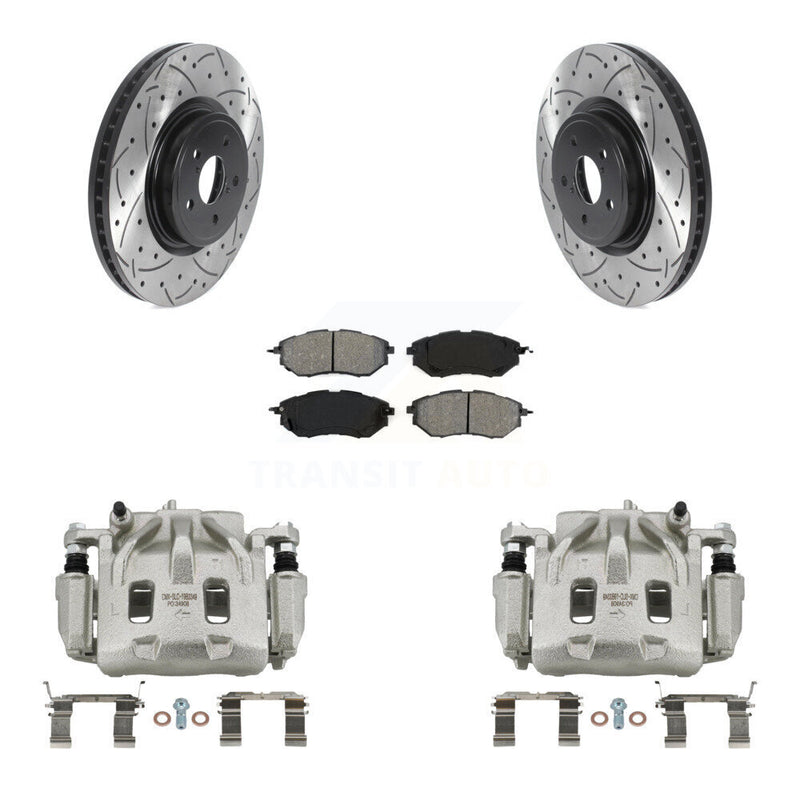 Transit Auto KCD-100057S Disc Brake Kit for 2005-2018 Subaru Forester, Subaru Legacy, Subaru Outback - Front product image