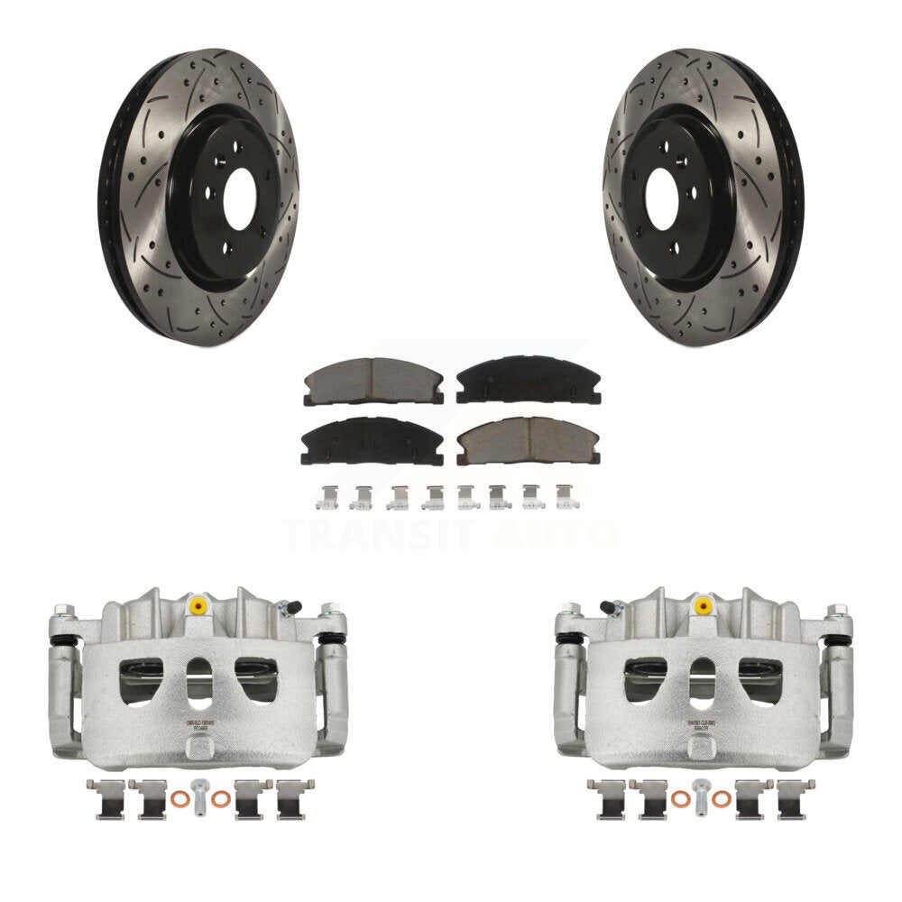 Transit Auto KCD-100059C Disc Brake Kit for 2013 Ford Explorer - Front product image