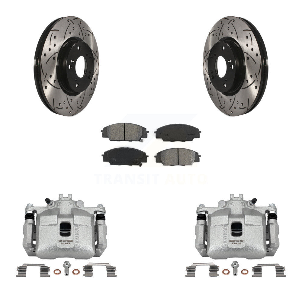 Transit Auto KCD-100059S Disc Brake Kit for 2002-2006 Acura RSX - Front product image