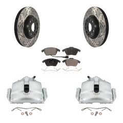 Transit Auto KCD-100059T Disc Brake Kit for 2005-2018 Volkswagen Beetle, Volkswagen Jetta, Volkswagen GTI & more - Front product image