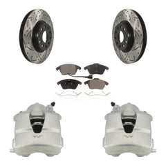 Transit Auto KCD-100060T Disc Brake Kit for 2005-2015 Volkswagen Jetta - Front product image