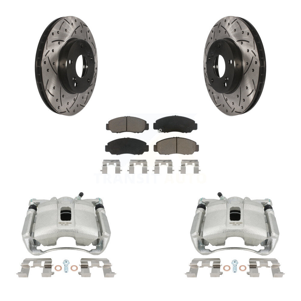 Transit Auto KCD-100061C Disc Brake Kit for 2006-2011 Acura CSX, Honda Civic - Front product image