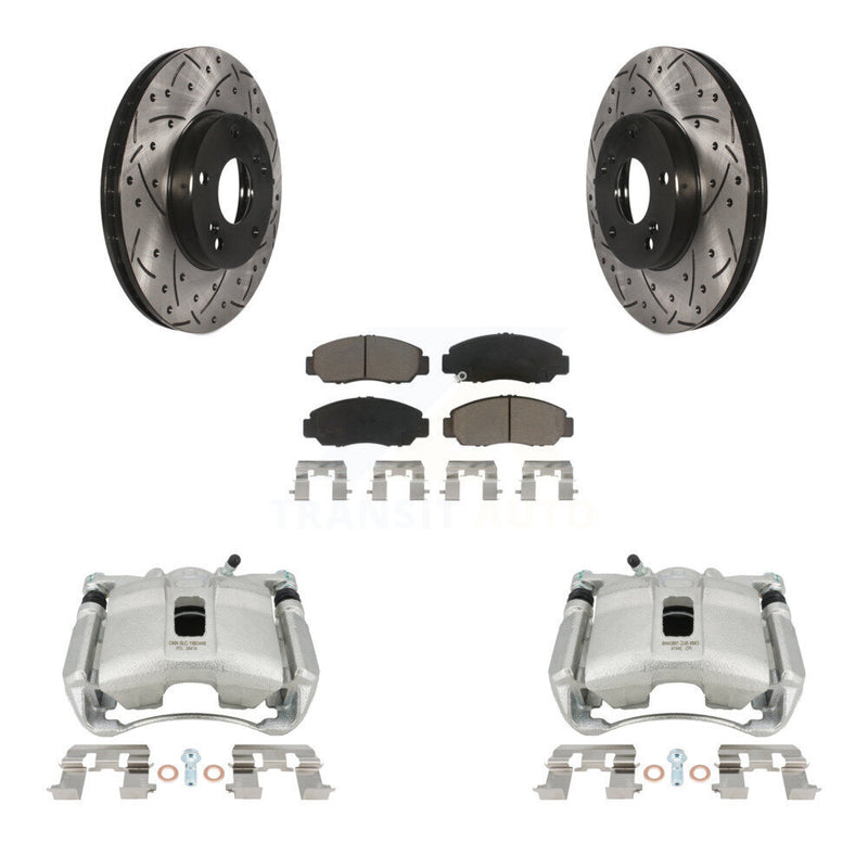 Transit Auto KCD-100061C Disc Brake Kit for 2006-2011 Acura CSX, Honda Civic - Front product image