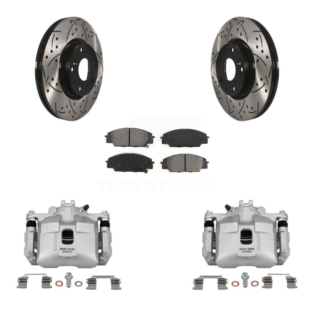 Transit Auto KCD-100061S Disc Brake Kit for 2006-2011 Honda Civic - Front product image