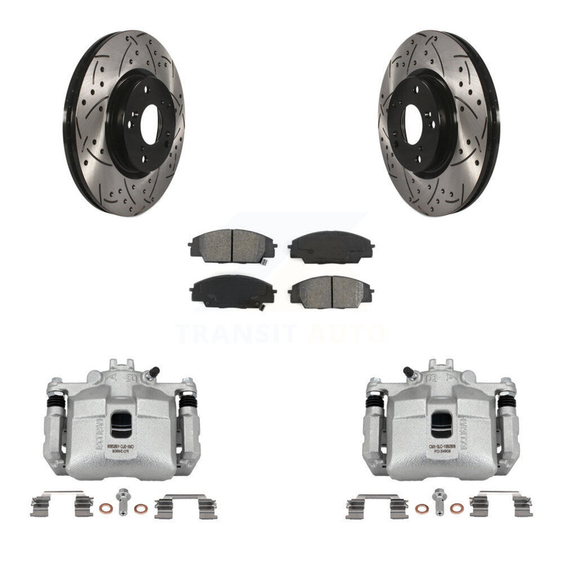 Transit Auto KCD-100061S Disc Brake Kit for 2006-2011 Honda Civic - Front product image