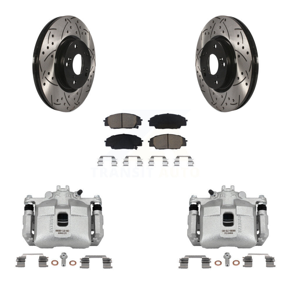 Transit Auto KCD-100062C Disc Brake Kit for 2006-2011 Honda Civic - Front product image