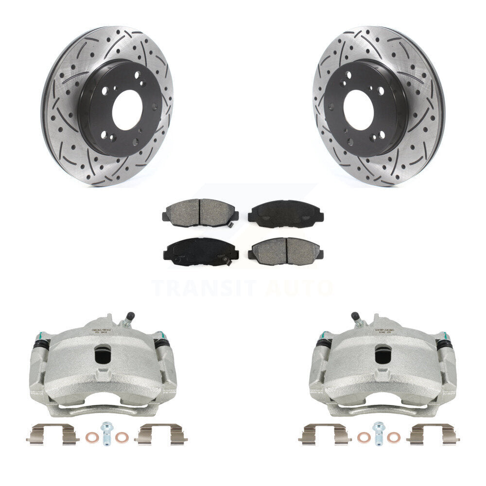 Transit Auto KCD-100062S Disc Brake Kit for 2006-2011 Honda Civic - Front product image