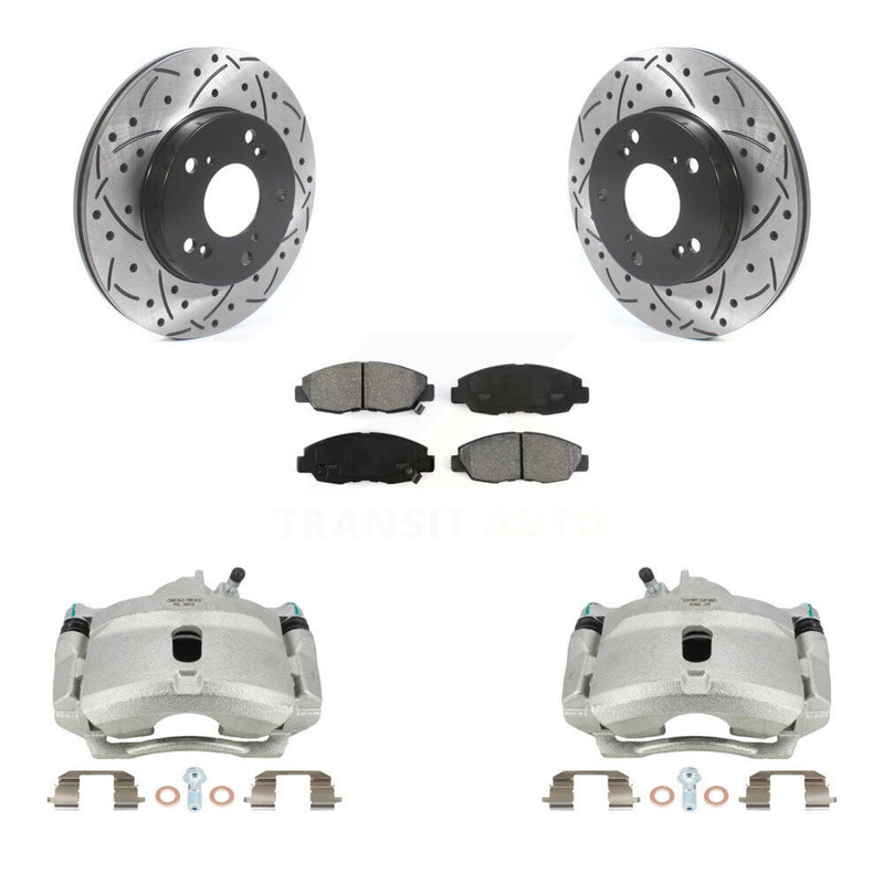Transit Auto KCD-100062S Disc Brake Kit for 2006-2011 Honda Civic - Front product image