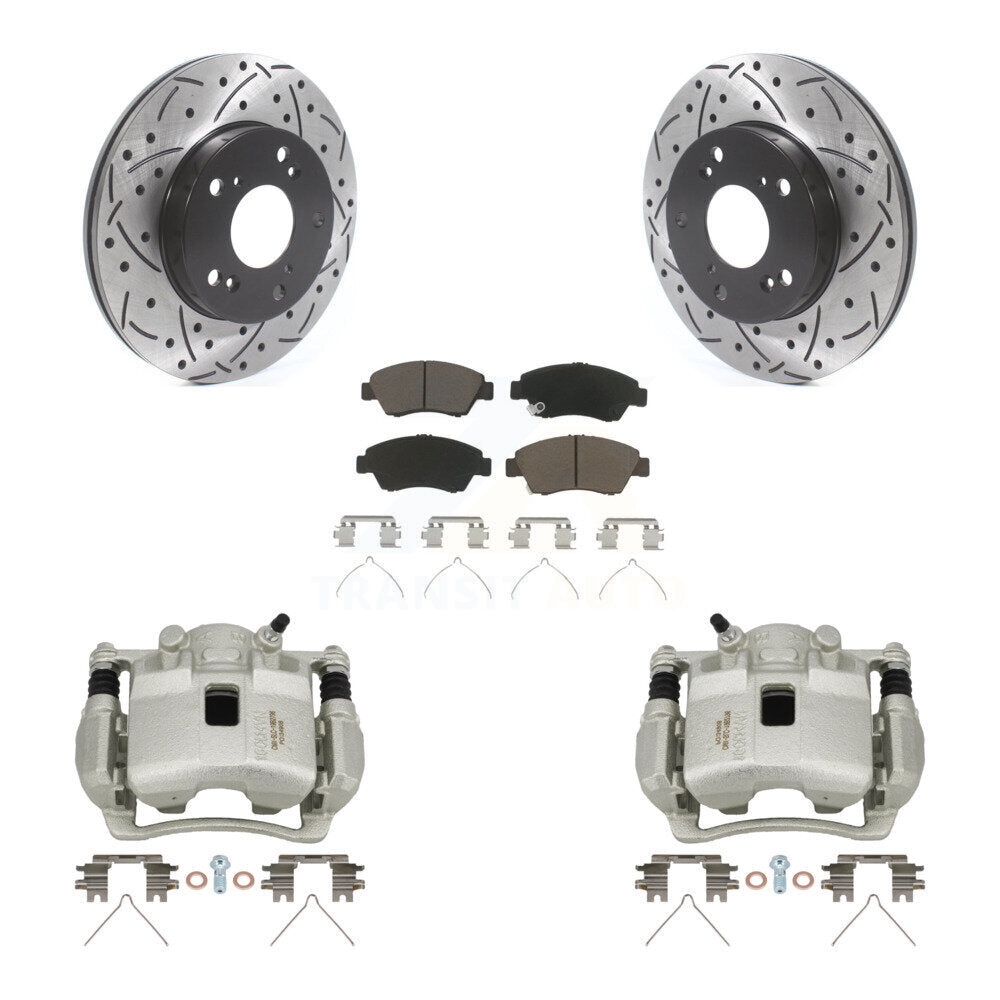 Transit Auto KCD-100063C Disc Brake Kit for 2006-2011 Honda Civic - Front product image