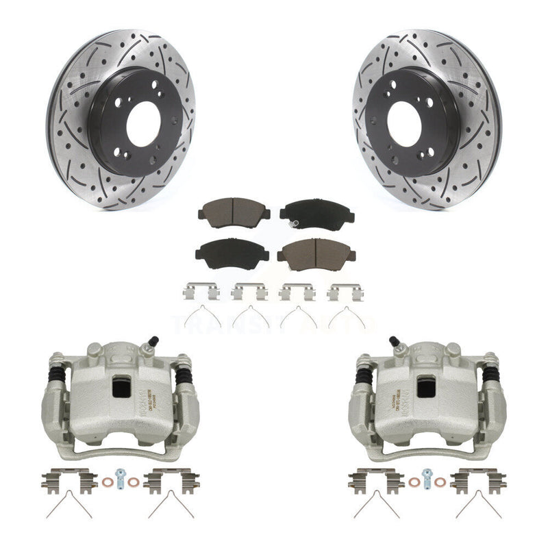 Transit Auto KCD-100063C Disc Brake Kit for 2006-2011 Honda Civic - Front product image
