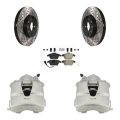 Transit Auto KCD-100063N Disc Brake Kit for 2005-2015 Volkswagen Jetta - Front product image