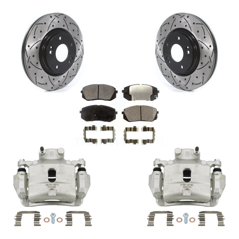 Transit Auto KCD-100063P Disc Brake Kit for 2015 Hyundai Sonata - Front product image