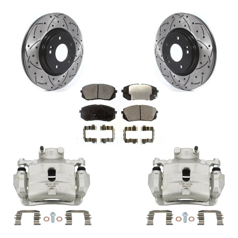 Transit Auto KCD-100063P Disc Brake Kit for 2015 Hyundai Sonata - Front product image