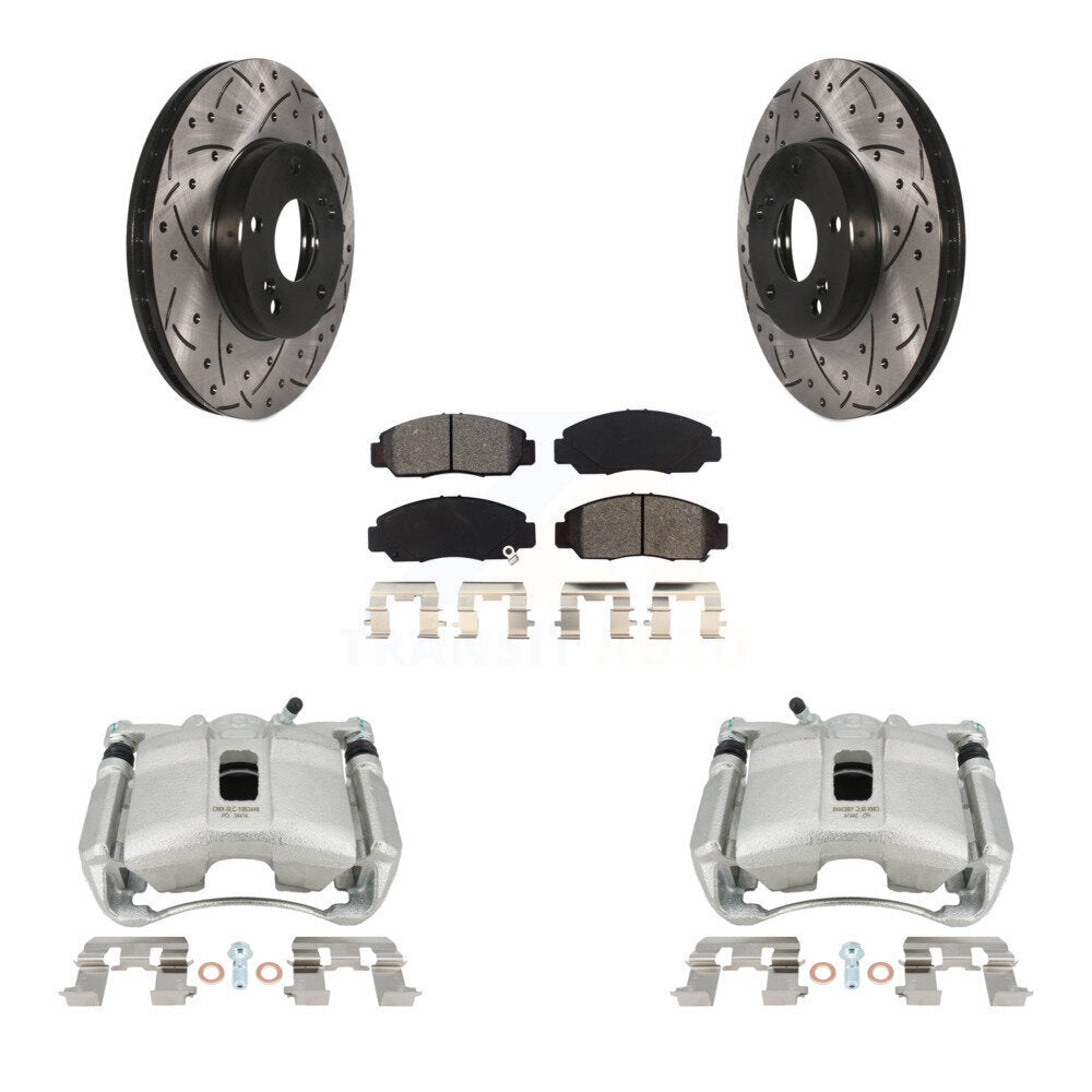 Transit Auto KCD-100063S Disc Brake Kit for 2006-2011 Acura CSX, Honda Civic - Front product image