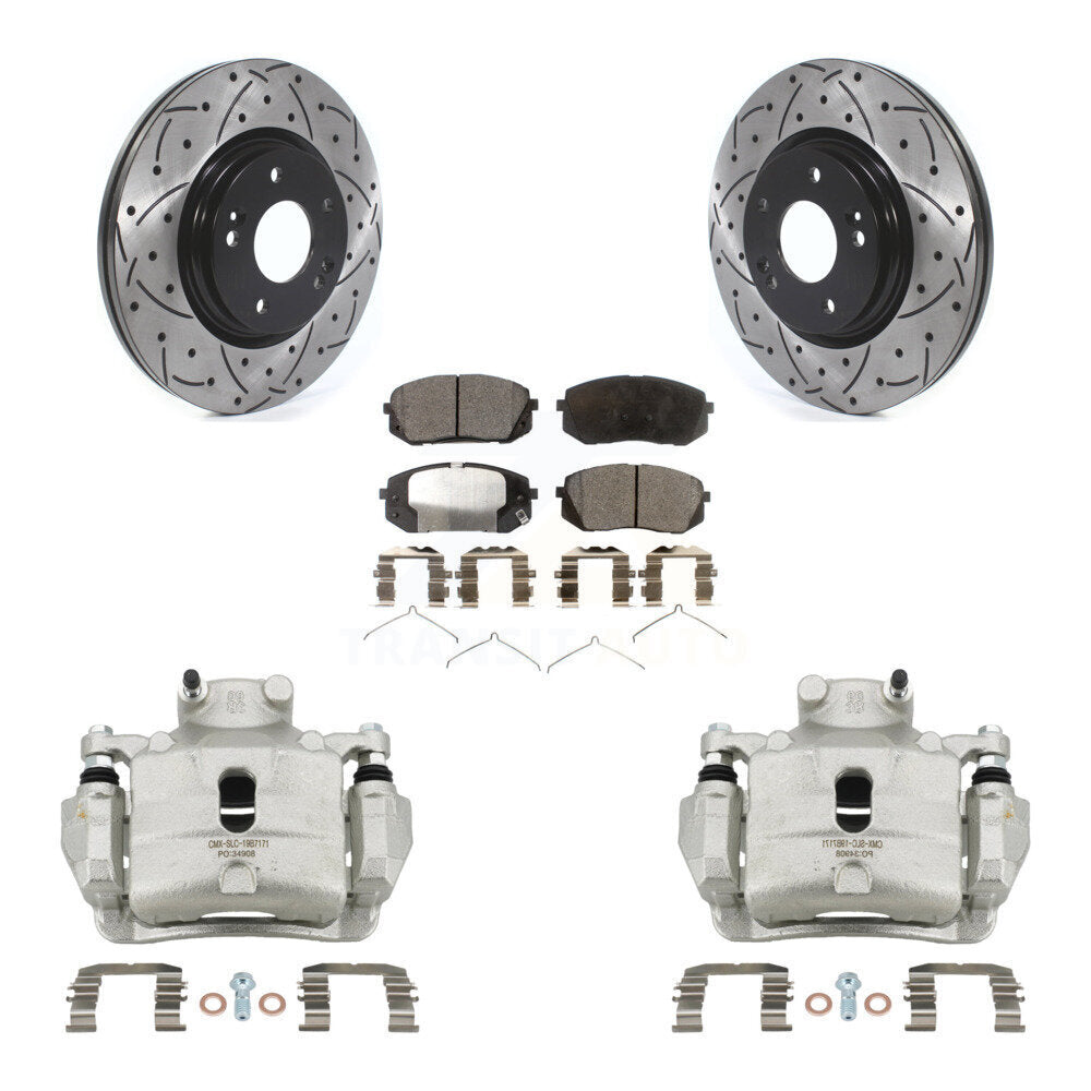 Transit Auto KCD-100063T Disc Brake Kit for 2015 Hyundai Sonata - Front product image