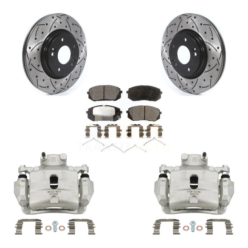Transit Auto KCD-100063T Disc Brake Kit for 2015 Hyundai Sonata - Front product image