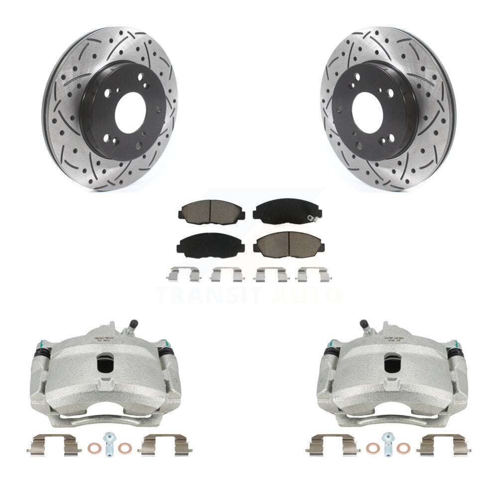 Transit Auto KCD-100064C Disc Brake Kit for 2006-2011 Honda Civic - Front product image